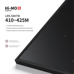 <span class=keywords><strong>LONGi</strong></span> – nouveau produit Hi-MO6 explorer panneaux solaires mono 410w 420w 425w panneau solaire noir complet fabricant système solaire - Product Image 1