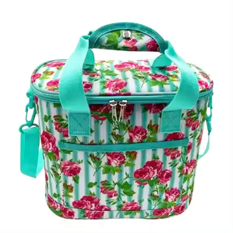 Top Selling Durable Leak-proof Fruit Bags Portable Foldable Can Bag Collapsible Insulated Cooler Lunch Box