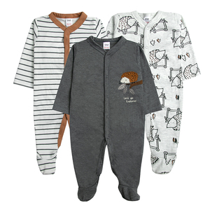 Nouveau-né bébé vêtements hiver complet bébé pyjamas ensemble dessin animé motif ODM coton tissu enfants vêtements-pour bébés Major Ropa De <span class=keywords><strong>Bebe</strong></span> - Product Image 3