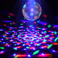 Vente en gros boîte de nuit Dj Disco Ball multicolore changement boule magique effet lumière rotative Led Dj lumières