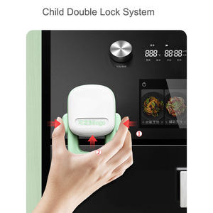 Bloqueo de Perilla de Horno a Prueba de Niños Prodigy GR001 de Plástico con Sistema de Doble Bloqueo, Cinta Adhesiva Fuerte y Fácil Instalación - Product Image 2