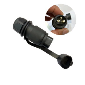 Adaptateur de remorque 3 voies 12V pour véhicule, <span class=keywords><strong>camping</strong></span>-<span class=keywords><strong>car</strong></span>, caravane, camion, bateau avec couvercle en caoutchouc étanche - Product Image 6