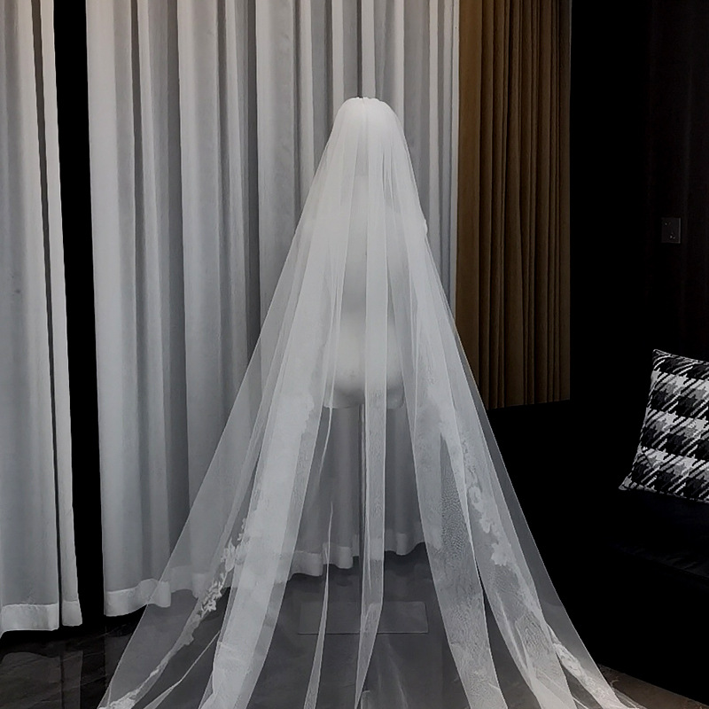 bridal veils luxury flower