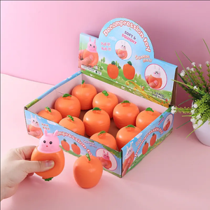 Juguetes de Espuma PU con Forma de Huevo de Conejo de Pascua, Recargables, Suaves, Mini, Lindos, Regalos para Oficina y Aula, Nuevos Juguetes Creativos y Divertidos para Apretar - Product Image 1