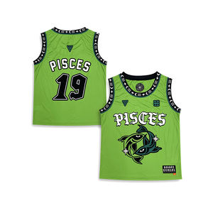 Bordado de alta calidad Baloncesto Desgaste Sublimación Malla Bordado Logo Personalizado Baloncesto Jersey - Product Image 4