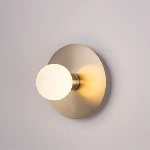 Современный настенный зеркальный светильник из латуни для ванной комнаты, отеля, ванной комнаты, макияжа, светодиодный зеркальный светильник