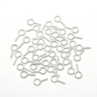 100 mini-œillets à vis dorés pour la fabrication de bijoux DIY