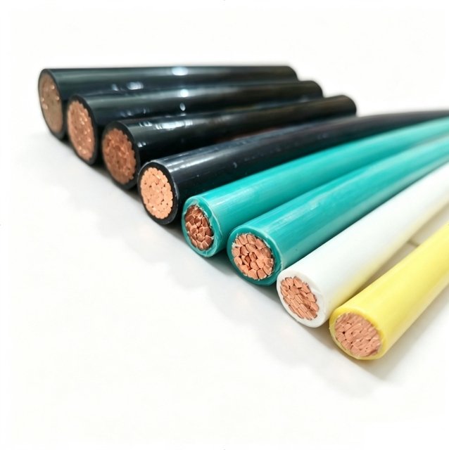 Wholesale 12AWG 6AWG 600V UL83 THHN Copper Building Wire PVC Insulation Nylon Jacket Stranded THHN Electrical Construction Cable