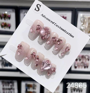 High-quality 3d False <strong>Nails</strong> Press on <strong>Design</strong> <strong>French</strong> Style False <strong>Nails</strong> Color Gel Press on <strong>Nails</strong> - Product Image 3