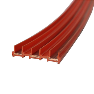 Komay cách điện 3 cực 50A an toàn dây dẫn đồng đường sắt cần cẩu dây dẫn hệ thống thanh cái - Product Image 1