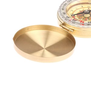 Reloj de Bolsillo con Brújula G50 de Cobre Puro, Esfera Luminosa, Aguja del Norte, para Campismo, Supervivencia y Navegación al Aire Libre A0008 - Product Image 6