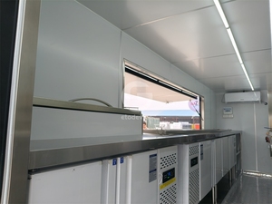 Camion de restauration mobile à deux étages, remorque de concession, équipement de cuisine, restauration rapide, commerce de rue, conteneur-<span class=keywords><strong>bar</strong></span> - Product Image 4
