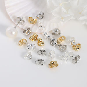 Wholesale Comfortable <strong>Earring</strong> Stoppers Replacement <strong>Locking</strong> Secure <strong>Earring</strong> <strong>Backs</strong> for Jewelry Making Accessories - Product Image 3