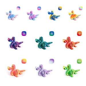 3D impreso articulado <span class=keywords><strong>Loch</strong></span> <span class=keywords><strong>Ness</strong></span> <span class=keywords><strong>Monster</strong></span> Fidget figura juguete - Product Image 4