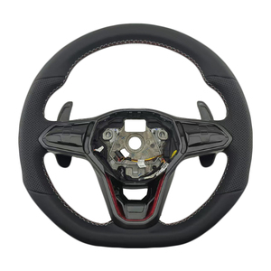 Volante de Cuero de Último Diseño para Volkswagen Golf Polo Passat, Modificación de Volante, Volante Universal - Product Image 1