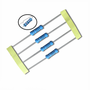 Résistances à oxyde métallique axial 1/4W 0.5% 10M OHM Résistances variables bobinées - Product Image 1