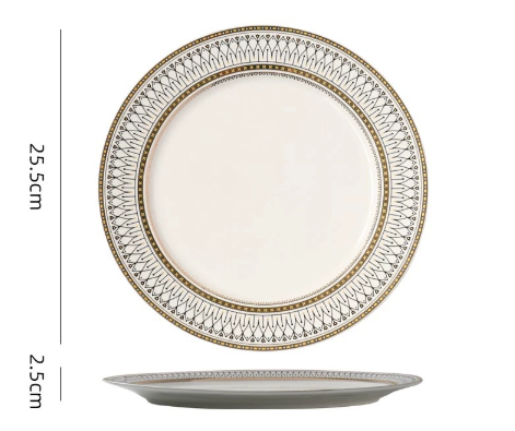 10-inch flat plate - 1