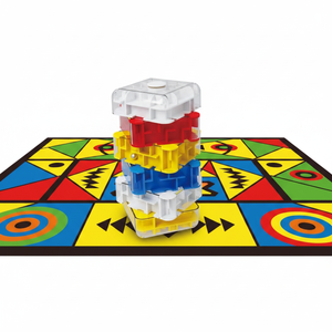 Tommabo 3D Labyrinth Cube Puzzle 6 niveaux, <span class=keywords><strong>labyrinthe</strong></span> à billes roulantes, haute difficulté, jouet de réflexion en plastique pour enfants et adultes - Product Image 2
