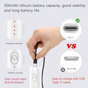 Mousseur à lait électrique sans fil portable à commande par bouton, 3 vitesses, mélangeur à café automatique jusqu'à 100W, pour mélanger les œufs et la crème de pâtisserie - Product Image 2