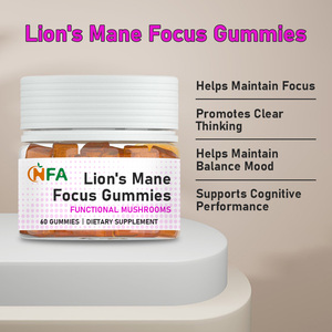 High Potency Lion's Mane Focus Gummies with Lion's Mane Extract Supports Cognitive Performance and Helps Maintain Focus Gummies - Product Image 2