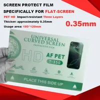 Película Protectora de Pantalla Específica para Pantallas Planas, TPU EPU HD Mate, Engrosada, Resistente a Impactos, Flexible