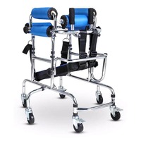 Déambulateur vertical pédiatrique pour enfants atteints de paralysie cérébrale, cadre de positionnement pour l'entraînement des membres inférieurs, déambulateur de rééducation pour paraplégiques, aides à la mobilité à domicile