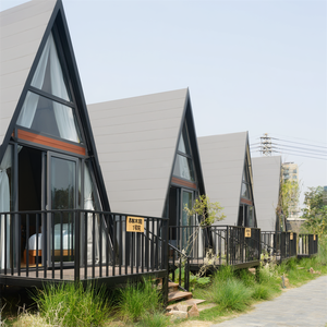 Kit de <span class=keywords><strong>chalet</strong></span> préfabriqué, étanche et <span class=keywords><strong>isolé</strong></span>, facile à monter, parfait pour l'usage, le camping ou la location Airbnb, solutions de projet - Product Image 1