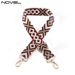 Sangle de sac en polyester écologique faite à la main, réglable, de 38 mm, en forme de diamant, pour sac à bandoulière, sac à main, sac à bandoulière, promotionnel - Product Image 4