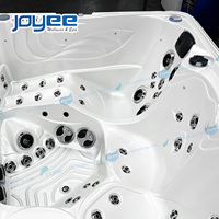 JOYEE 2025 Nouveau design Vente chaude SPA Grossiste Fabricant OEM Usine de spas Jacuzzi extérieur de jardin avec système Balboa et armoire
