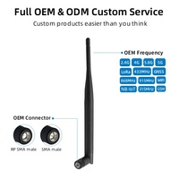 Antenne double bande 2,4 GHz 5,8 GHz 6dBi MIMO pliable RP-S M A longue portée pour routeur WiFi