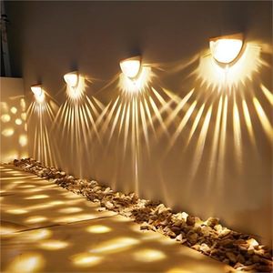 OEM 6 <b>LED</b> IP65 Waterproof Solar Garden Lawn <b>Light</b> with <b>Motion</b> <b>Sensor</b> for Outdoor Stair Use - Product Image 3