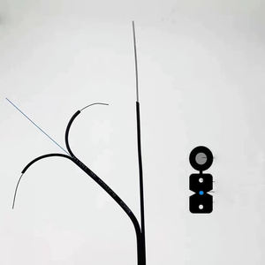 Câble <span class=keywords><strong>Ethernet</strong></span> <span class=keywords><strong>optique</strong></span> à <span class=keywords><strong>fibre</strong></span> monomode extérieur 1 cœur 50M/100M/200M FTTH Drop SC fini avec gaine LSZH et conducteur solide - Product Image 2