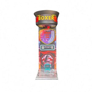 Boxing <b>Machine</b> Dragon Warrior <b>Punch</b> Game with LED Cabinet Coin Payment English for Shopping Mall Boxer Contest - Product Image 6