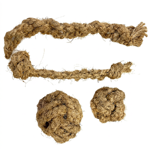 Juguete Masticable Dental de Alta Calidad para Perros - Coco Ball Chew Hecho de 100% Fibra de Coco Sin Químicos Price Shyn Tran - Product Image 1