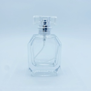30ml Refillable <b>Glass</b> Perfume Bottles with Plastic Cap for Essential Oils & Fragrances Personal Care Packaging - Product Image 4