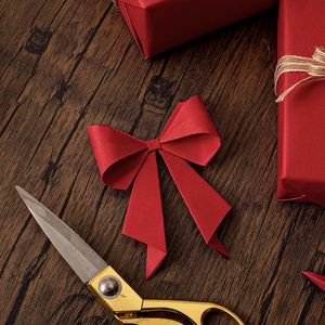 <b>Red</b> Kraft Wrapping <b>Paper</b> Roll 1734L x 1.4934W Solid Color For Birthday Wedding Baby Shower Christmas - Product Image 5