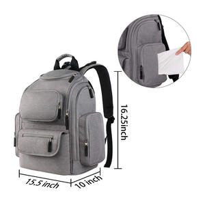 Multifonction Résistant à L'eau Maman Maternité Bébé <span class=keywords><strong>Cartable</strong></span> <span class=keywords><strong>sac</strong></span> à dos De Voyage <span class=keywords><strong>Sac</strong></span> À Dos <span class=keywords><strong>Sac</strong></span> - Product Image 6