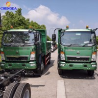 Mini Howo Camions à Benne Basculante à Cabine Simple LHD RHD 4X2 6 Roues 8 Capacité de 10 Tonnes d'occasion à vendre