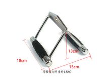 Équipement de fitness multifonctionnel Poignée en acier pour triceps Poignée en forme de V Barre de traction Lat Power Rack Accessoires pour squat