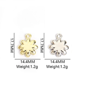 Tự làm nữ trang ngọt ngào Vòng Cổ Vòng tay bông tai Phụ kiện tóc hoa Mặt dây chuyền đầy màu sắc Daisy men quyến rũ - Product Image 5