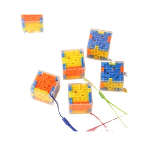 Six Sided 3D <b>Maze</b> <b>Puzzle</b> With Rope Educational Toy For Children Age 4 6 Years Old Plastic Brain Teaser Game Gift - Product Image 5