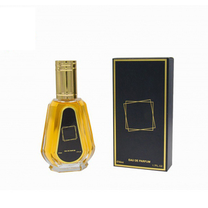 Vente en gros de parfums arabes EDP de luxe pour femmes, 50 ml, avec des notes florales, épicées, fruitées et citronnées, longue tenue, flacon vaporisateur en verre - Product Image 6