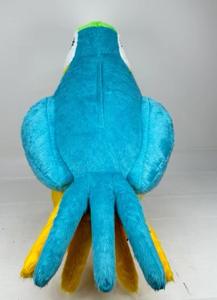 Costume de mascotte gonflable en peluche de <span class=keywords><strong>perroquet</strong></span> <span class=keywords><strong>bleu</strong></span> mobile pour adulte, hauteur 2M et 2.6M - Product Image 4