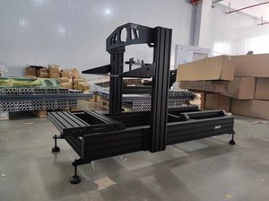 2024 tùy biến trò chơi đua xe mô phỏng khung nhôm 40160 hồ sơ nhôm màu đen cho giàn đua Sim - Product Image 3