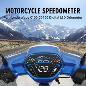 Compteur de vitesse LCD pour moto Honda Wave100 EX5 Italika CD110 - Product Image 4