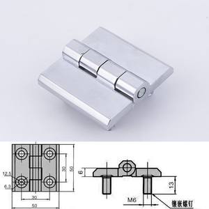 Charnière de boîte de distribution à goujons filetés en alliage de zinc moderne pour cuisine, hôtel, maison, bureau et appartement - Durable, installation facile - Product Image 2