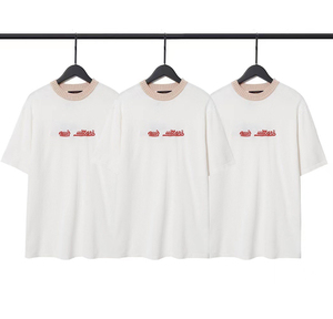 เสื้อยืดถักไซส์ใหญ่สำหรับ2023ผู้ชายและผู้หญิงเสื้อยืดถักสไตล์ใหม่ - Product Image 3