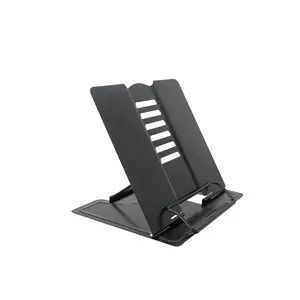 Hot Sell Portable Metal Book Stand Bookend Adjustable Reading Book Holder Support