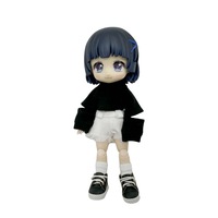 Vêtements pour poupée Ob11 Molly a Si 2.0 à l'échelle 1/12, sweat-shirt court, haut tendance en tissu, 0-24 mois