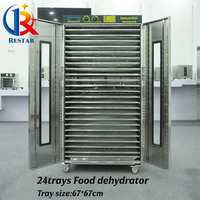 Déshydrateur alimentaire commercial Four de séchage de fruits Machine de séchage de légumes commerciale à vendre Machines de déshydratation de fruits